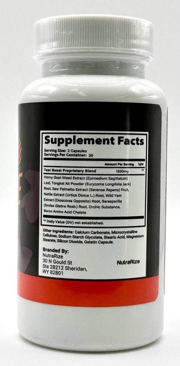 NutraRize Alpha Force Capsules, All Natural Pills to Support Energy and Performance, Nutritional Formula for Overall Health, Official Review (60 Capsules) - G13 - 1787