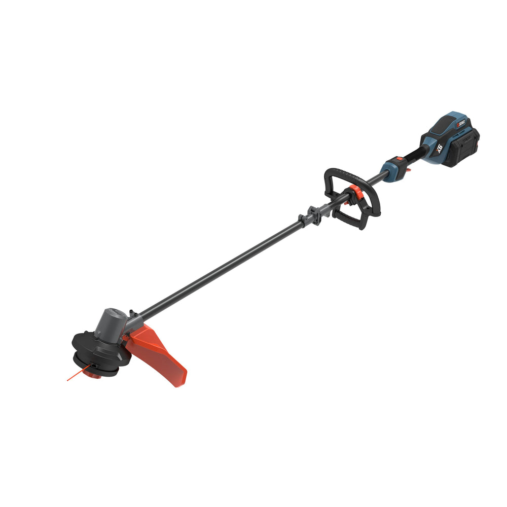 SENIX 60-volt max 16-in Straight Shaft Battery String Trimmer 3 Ah (Battery Included) (Charger Included) - 1617