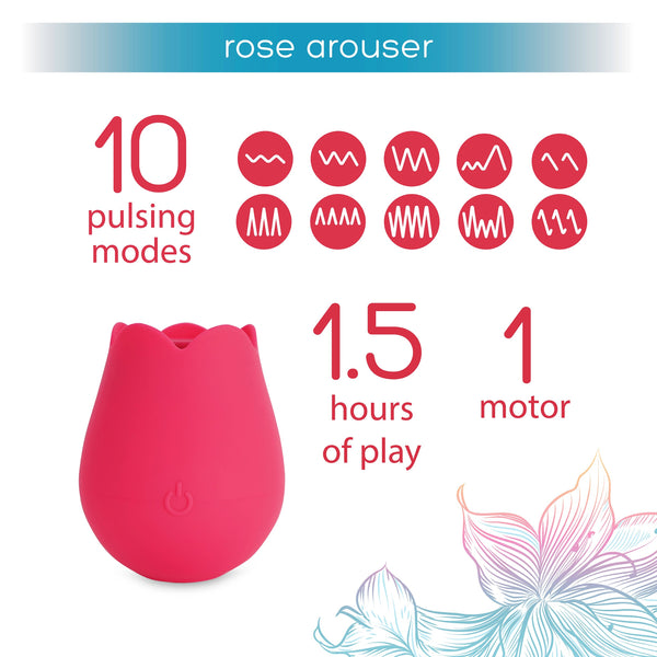 plusOne Vibrating Rose Arouser -K8-0499