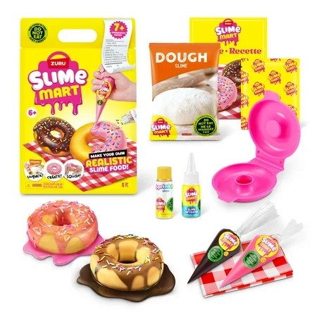 Slime Mart Small Bag Donut Pretend Play Food Themed DIY Slime Craft Toys by ZURU - 619
