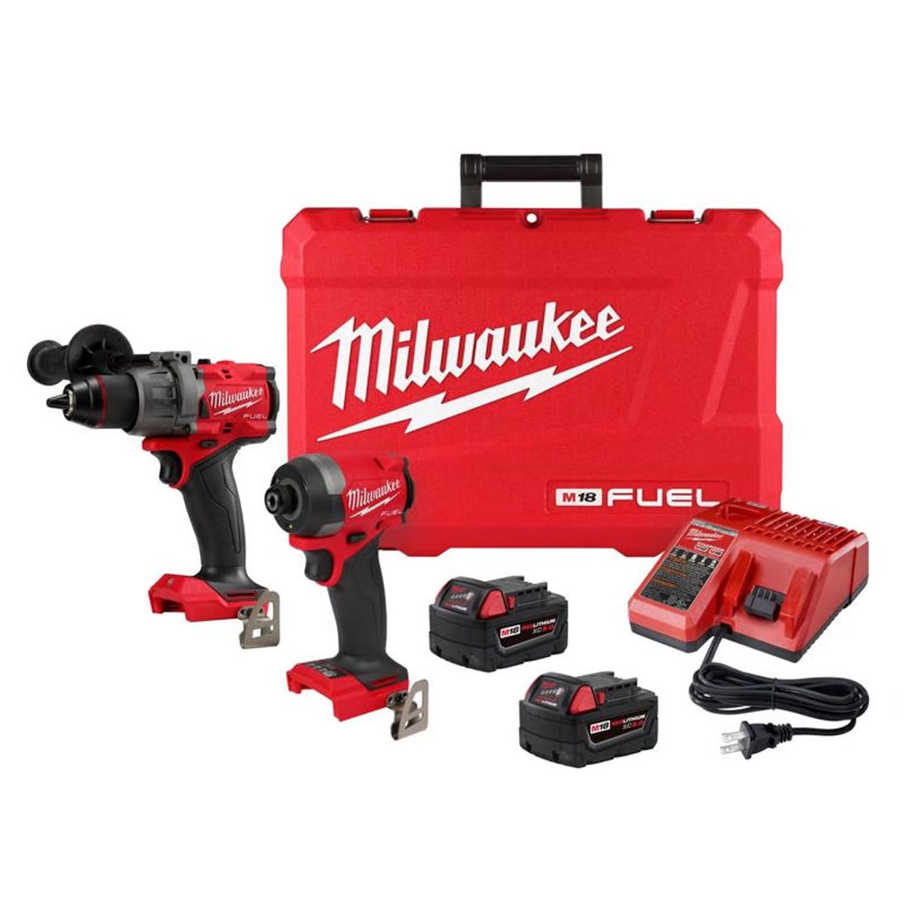 Milwaukee M18 FUEL Cordless Brushless 2 Tool Combo Kit - K275 - Tested and working