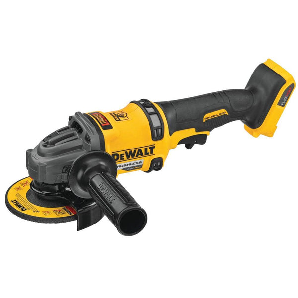 FLEXVOLT 60- -Volt MAX Cordless Brushless 4-1/2 in. - 6 in. Small Angle Grinder with Kickback Brake (Tool-Only) 879