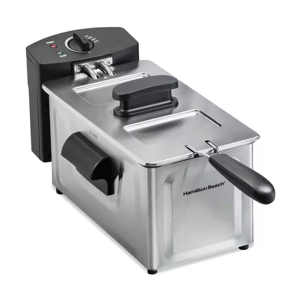 2 Qt. Stainless Steel Deep Fryer