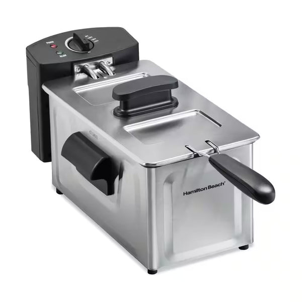 2 Qt. Stainless Steel Deep Fryer