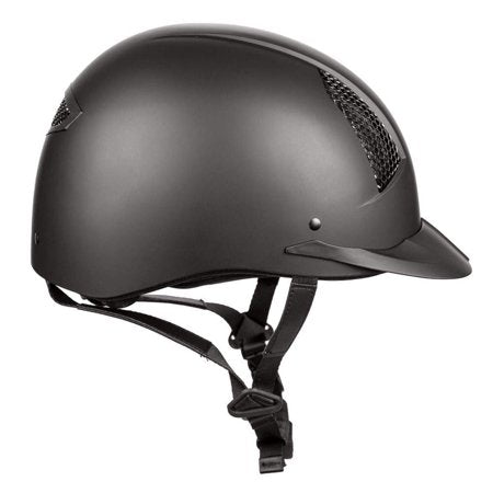 Jpc Equestrian Tough Adjustable Unisex Sport Helmet, ABS EPS Steel Black, 1 lb - J11 - 615