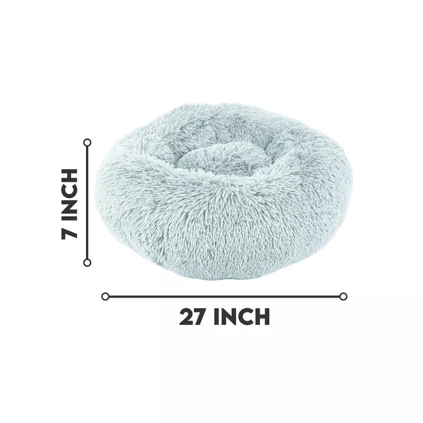 Precious Tails Super Lux Faux Fur Doughnut - E12 - 283
