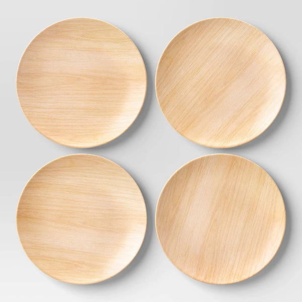 4pk 8.5" Melamine Salad Plates - Room Essentials  - 919