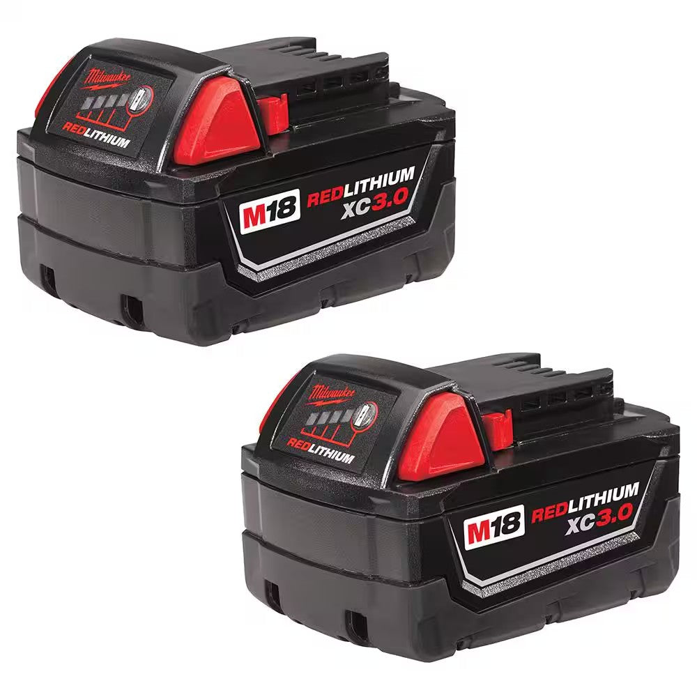 Milwaukee M18 18-Volt Lithium-Ion XC Extended Capacity Battery Pack 3.0Ah ONE BATTERY M190