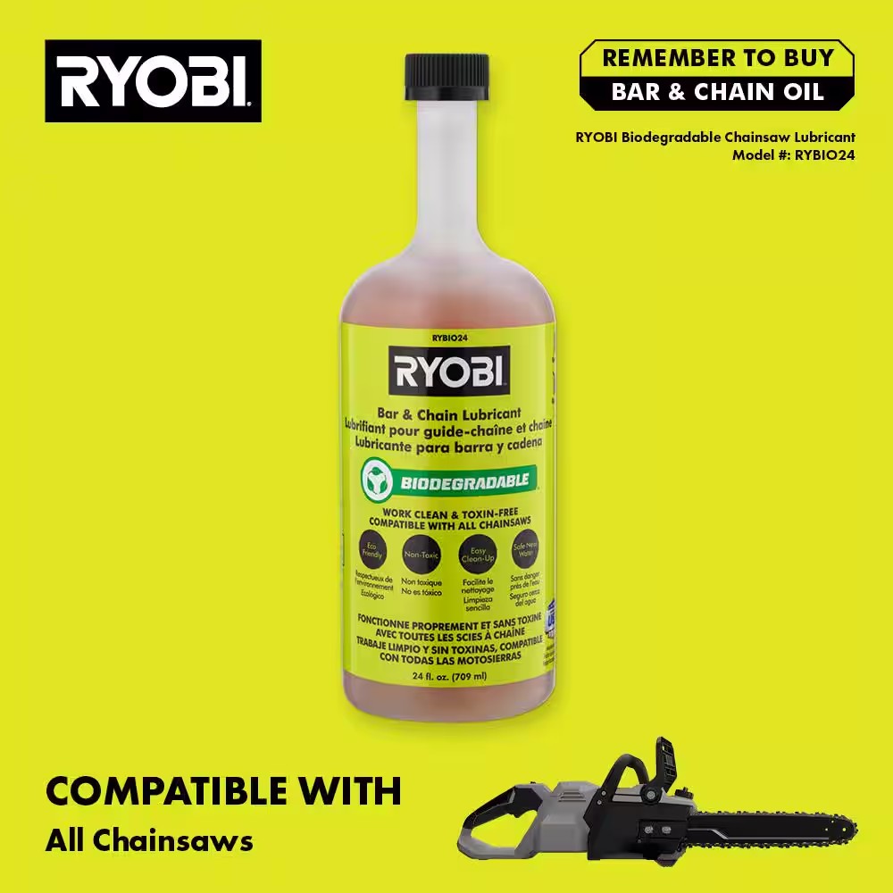 RYOBI 40V 10 in. Cordless Battery Pole Saw with 2.0 Ah Battery and Charger 1730
