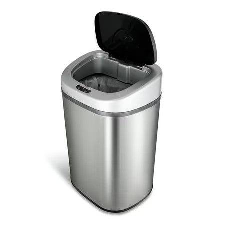 Nine Stars 21.1 Gallon Trash Can, Motion Sensor Touchless Kitchen Trash Can, Stainless Steel - M11 - 703