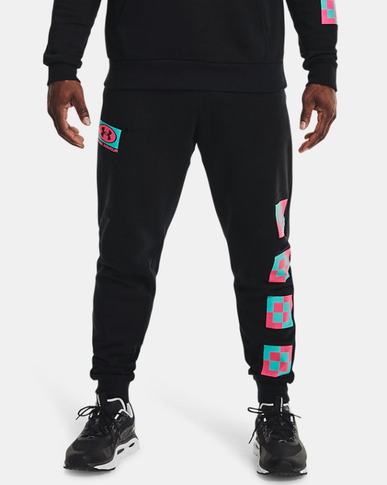 Under Armour Men's Rival Sweatpants, Fleece, Cuffed, Joggers Size XXL - G12-1926 -G12-1927