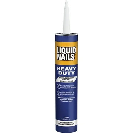 Lot of 12 Liquid Nails 10oz Adhesive Tubes — F24