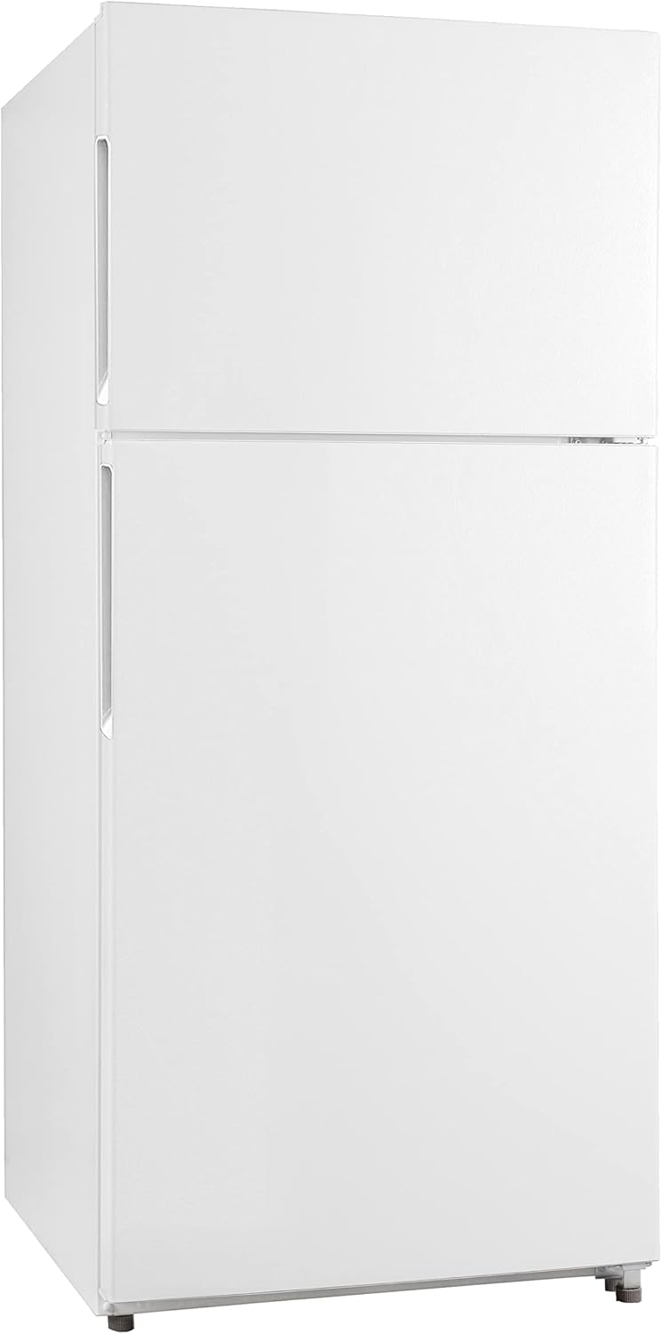 Avanti 18 cu.ft Frost-Free Apartment Refrigerator (White) – B40 Appears New