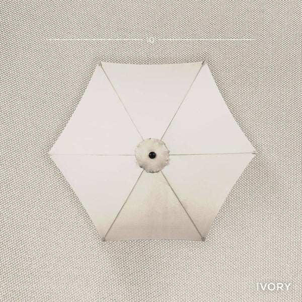 Best Choice Products 10 ft. Market Tilt Patio Umbrella in Ivory - F2 - 1997