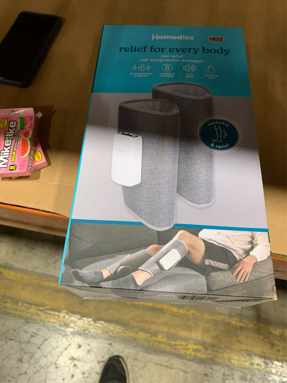HoMedics Real Relief Calf Compression Massagers - A7-1166 -A7-1167 -A7-1168 -A7-1169 -A7-1170 -J9-1633 -J9-1634