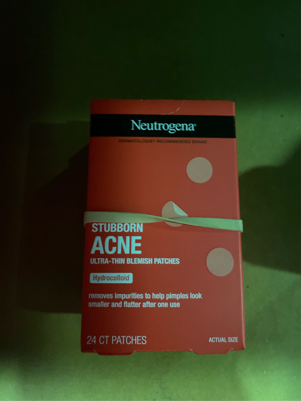 (Lot of 2) Neutrogena Stubborn Acne Patches - Ultra-Thin Hydrocolloid Spot Stickers - 24ct - C4 - 362