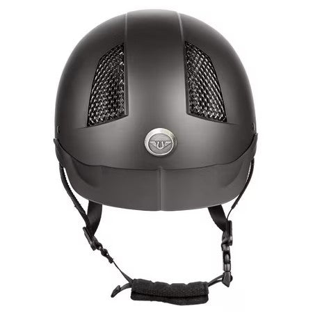 Jpc Equestrian Tough Adjustable Unisex Sport Helmet, ABS EPS Steel Black, 1 lb - J11 - 615
