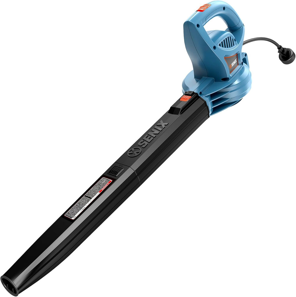 SENIX 6 AMP Handheld Electric Leaf Blower, Up to 260 CFM and 155 MPH, Lightweight, 120V (BLE06-L) 1719b