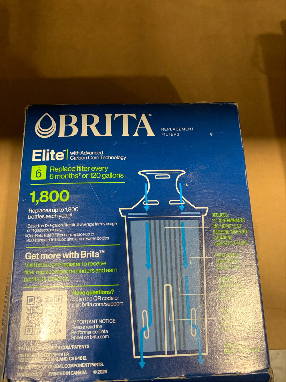 Brita Longlast Replacement Filter -J14-0673