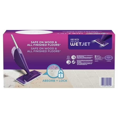 Swiffer Wet Jet Spray Mop Multi-Surface Mopping Pads, Hard Surface Cleaners, 15 Count - C5 - 355