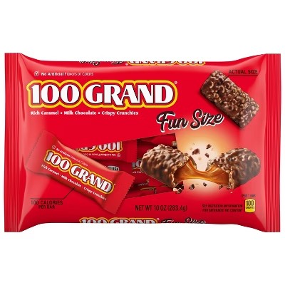 100 Grand Fun Size Chocolate Candy - 10oz (Qty: 5) - B37