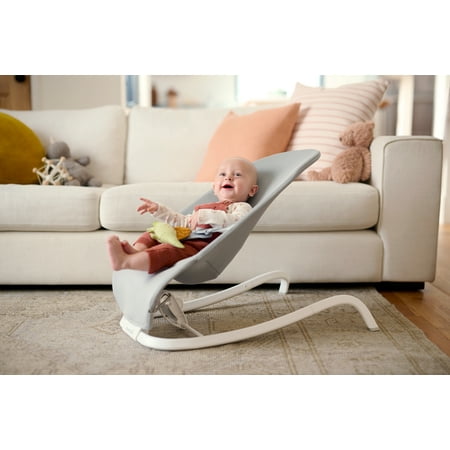 Munchkin  Spring 2-in-1 Infant Bouncer & Rocker, Lightweight with 3 Recline Positions, Unisex - C3 - 1267 -G7-1829