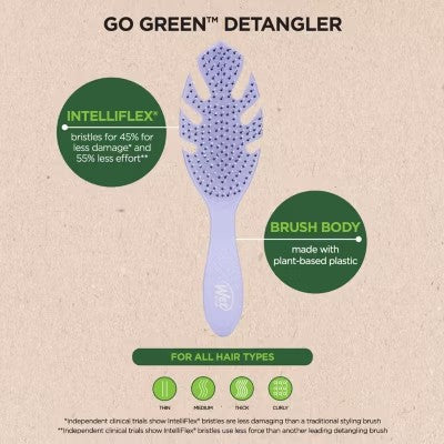 The Wet Brush Go Green Detangler Brush - G5 - 858