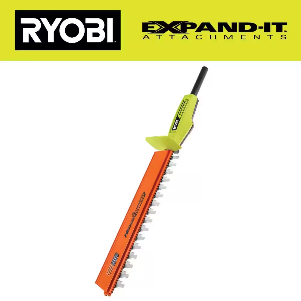 RYOBI Expand-It 18 in. Universal Hedge Trimmer Attachment - 360