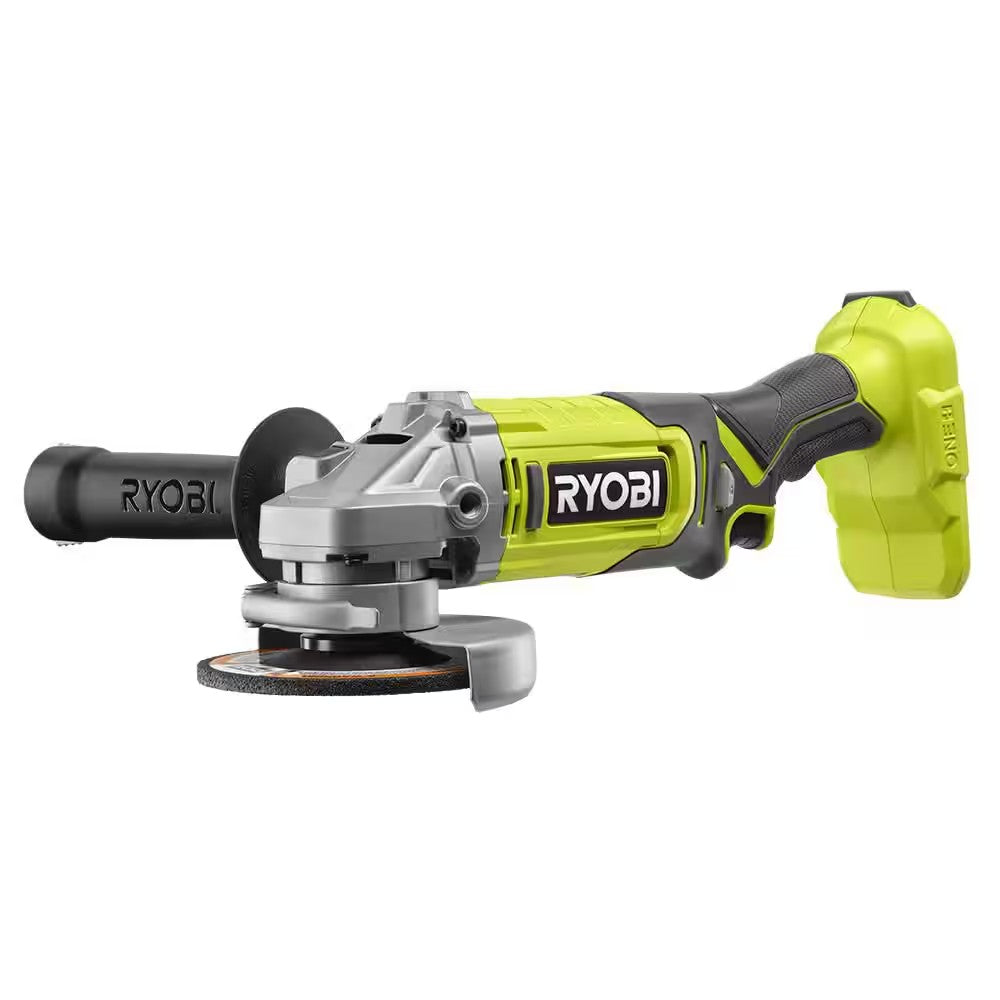 RYOBI ONE+ 18V Cordless 4-1/2 in. Angle Grinder (Tool Only) 1425
