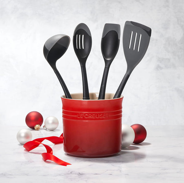 Le Creuset Revolution Bi-Material Ladle, 12" x 3.5", Oyster - J12 - 699