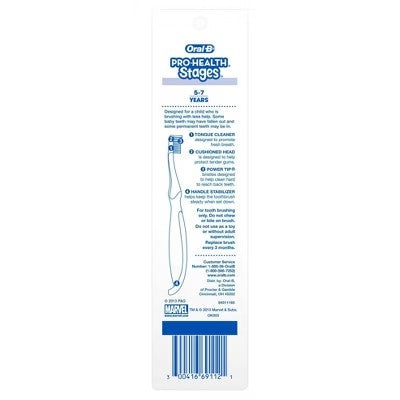 (Pack of 3) Oral-B Kid's Manual Toothbrush featuring Marvel's Spider-Man Soft Bristles for Children and Toddlers - 2ct (Graphics may vary) - C5 - 354 -C6-1138 -C6-1139 -C7-1150