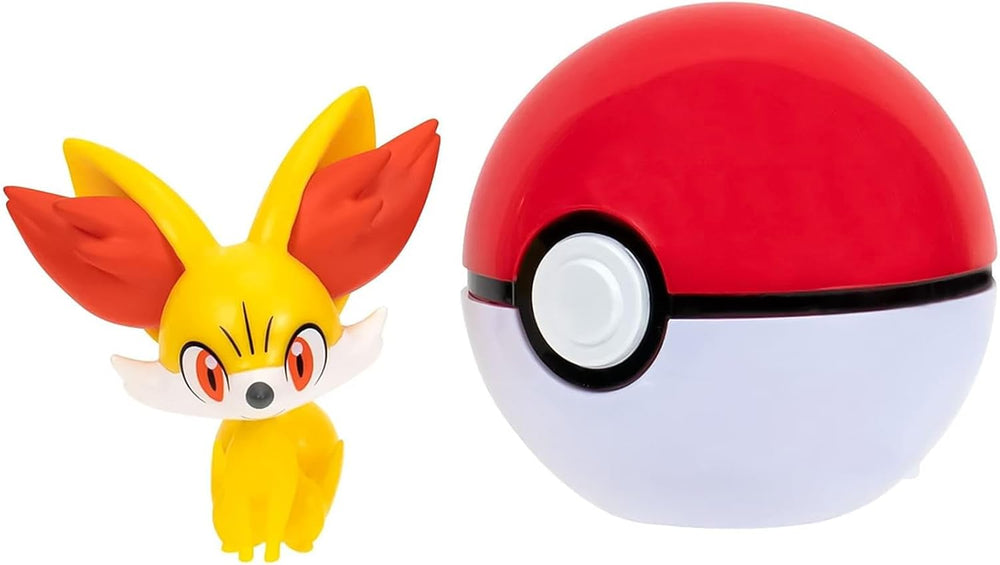 Pok mon PKW3132 - Clip 'n'Go Pok  Balls - Fynx & Pok ball, Official Pok ball with 5 cm Figure 1282