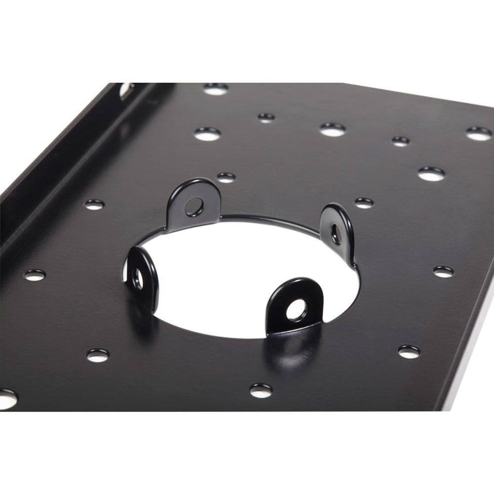 Architectural Mailboxes Pacifica 53.5 in. Powder Coated Black Galvanized Steel Mailbox Post - 1915