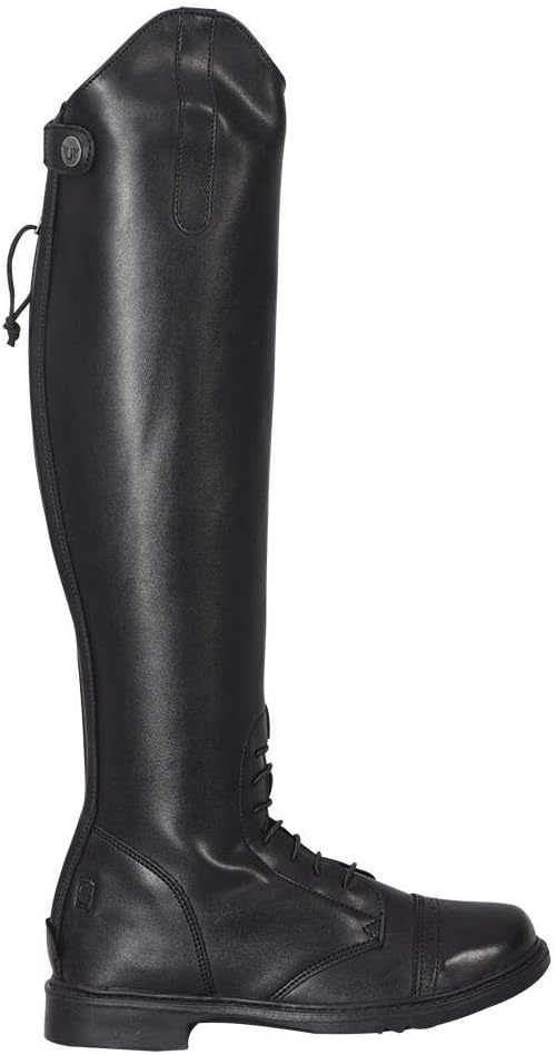 TuffRider Women's Starter Back Zip Field Boots in Synthetic Leather size 11 -K13-0630
