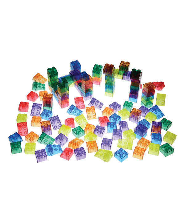 Rainbow Transparent Bricks -E8-0060
