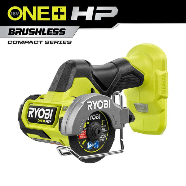 RYOBI ONE+ HP 18V Brushless Cordless Compact Cut-Off Tool (Tool Only) 838