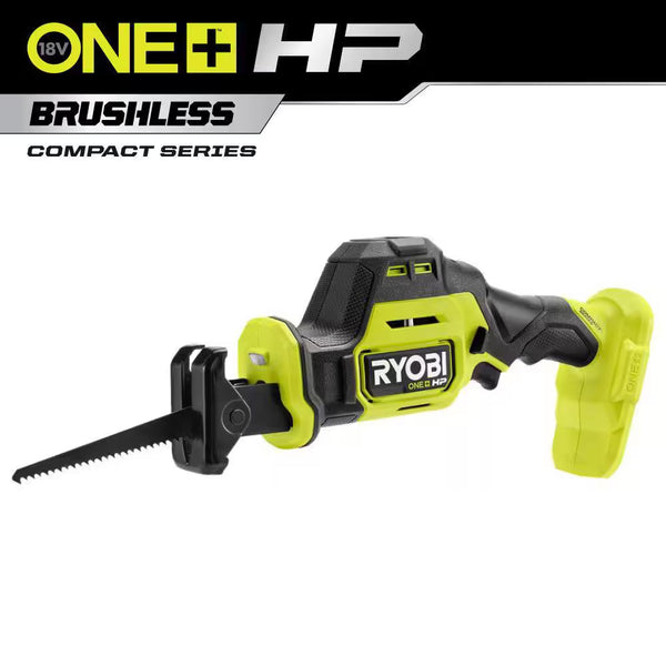 ONE+ HP 18V Brushless Cordless Compact One-Handed Reciprocating Saw (Tool Only) 1104